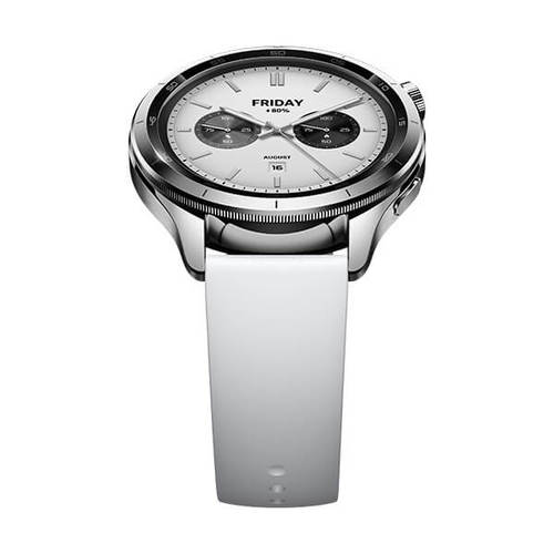שעון ספורט חכם שיאומי דגם Xiaomi Watch S4 בצבע כסוף