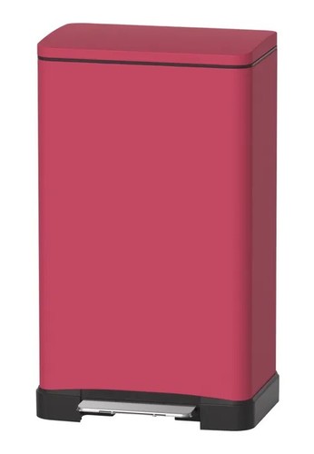 פח למטבח 30L אדום JAVA טריקה שקטה