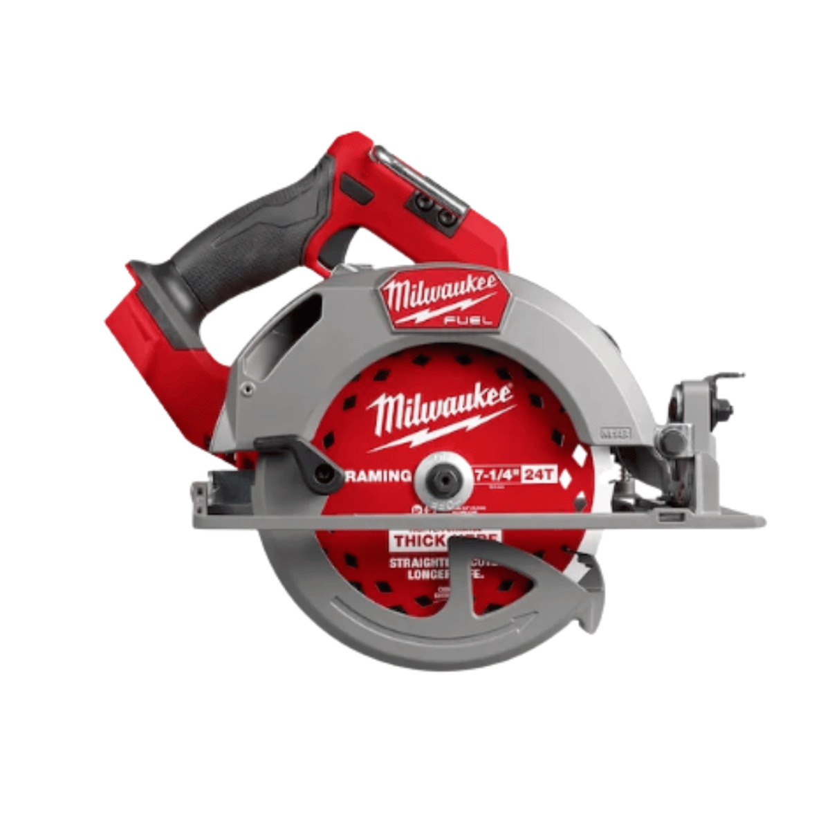 מסור עגול 18V 7¼ אינץ׳ סופר FUEL בראשלס דור חדש Milwaukee 2834-22 M18 FCS66GR3 כולל שתי סוללות 5Ah ומטען מהיר