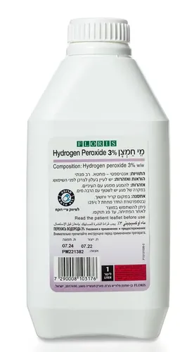 מי חמצן 3% - 1 ליטר חברת Floris