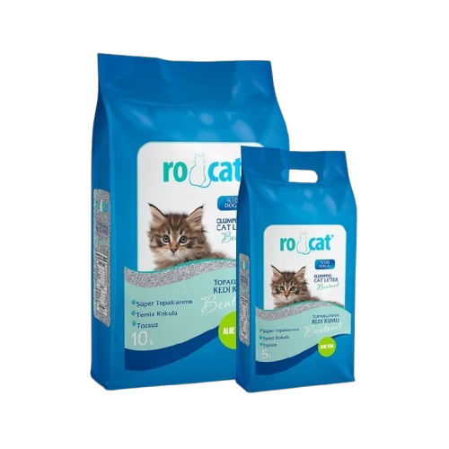 חול רוקט rocat מתגבש לחתול במגוון ניחוחות לבחירה - 10 ליטר - בלעדי ללקוחות הוט