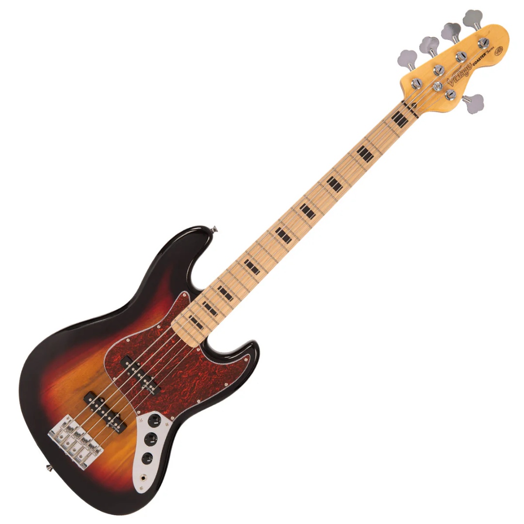 גיטרה בס Vintage V495 Coaster Series 3 Tone Sunburst