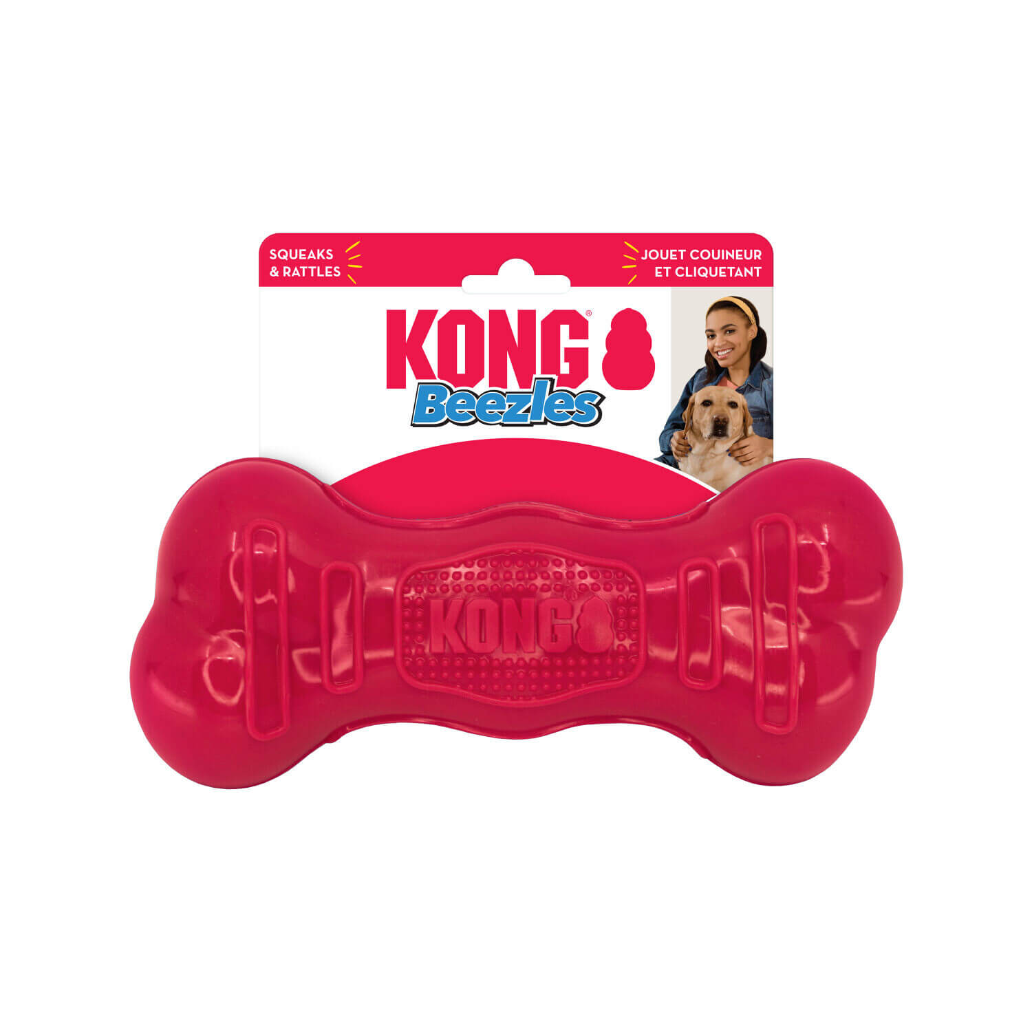 קונג ביזלס עצם צעצוע לכלב | KONG Beezles Bone
