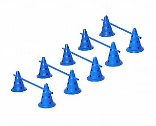 סט משוכות מודולארי קונוסים מחוררים עד 30 ס"מ
