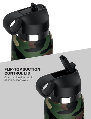 PDX PLUS FAP FLASK - HAPPY CAMPER  DISCREET STROKER ™