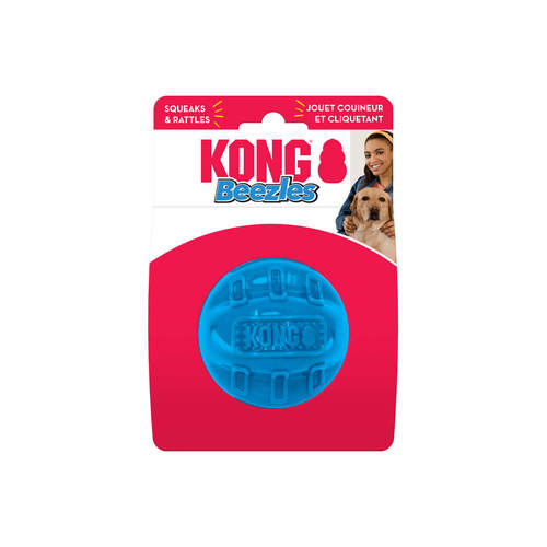 קונג ביזלס כדור מרשרש ומצפצף לכלב | KONG Beezles Ball