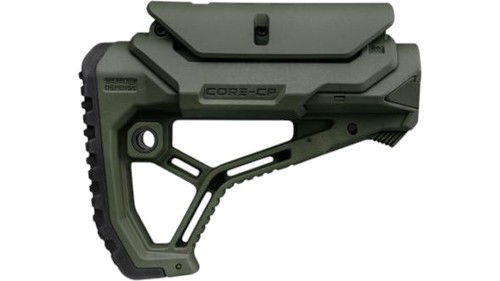 קת משולשת מעוצבת עם תומך לחי GL-CORE CP FAB ירוק