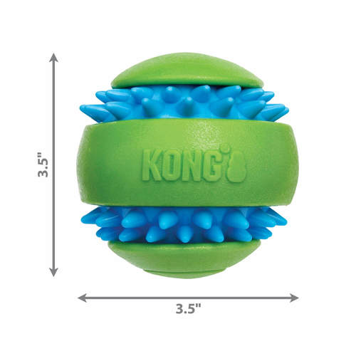 קונג צעצוע לכלב כדור סקוויז גומז | KONG Squeezz Goomz Ball
