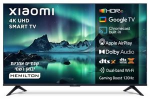 יבואן רשמי טלוויזיה חכמה Xiaomi TV A 65 4K (2026)  L65MB-AME