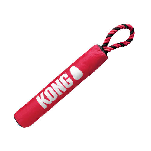 קונג סיגנצ'ר סטיק עם חבל לכלב | KONG Signature Stick Dog Toy with Rope