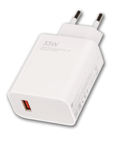 מטען דגם Xiaomi 33W Charging (Type-A) EU