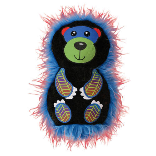 קונג ראף סקינז סוויד צעצוע דוב לכלב | KONG RoughSkinz Suedez Bear