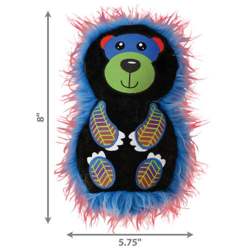 קונג ראף סקינז סוויד צעצוע דוב לכלב | KONG RoughSkinz Suedez Bear