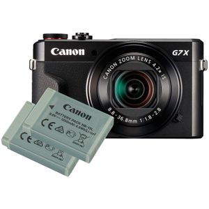 מצלמה עם סוללה נוספת Canon PowerShot G7 X III Battery kit - יבואן רשמי