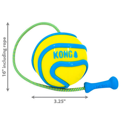 קונג וואבס באנג’י בול צעצוע לכלב | KONG Wavs Bunjiball Dog Toy