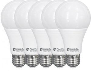 סט 5 נורת לד 15W בסיס E27 הברגה