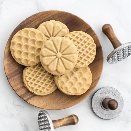 סט 3 חותמות מעוצבות לעוגיות Nordic ware 