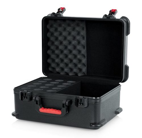 ארגז ל 15 מיקרופונים וכבלים GATOR GTSA-MIC15 Polyethylene