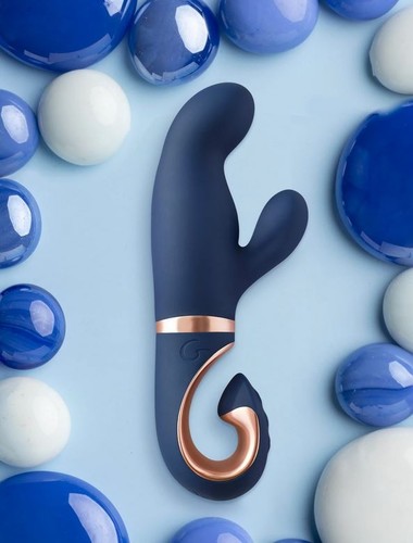 GENTLEY CARIBBEAN BLUE VIBRATOR G-VIBE GENTLY