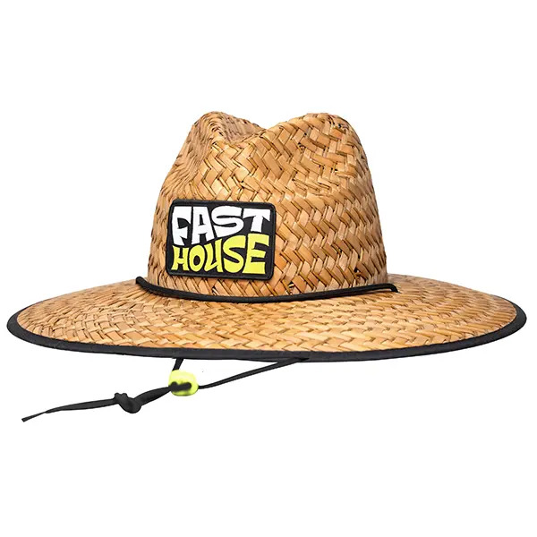 כובע קש פאסטהאוס חום - FASTHOUSE UTOPIA HAT