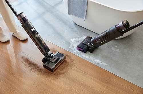 שואב אבק ושוטף רצפות נטען חכם Eureka RapidWash NEW480BL