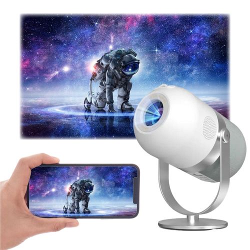 מקרן וידאו LUMENS 5000 עם טכנולוגיית שיקוף מסך WiFi דגם: LUMINATOR ULTRA-50