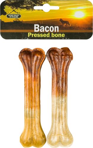 מארז עצם דחוסה גדולה לכלב 20 ס&quot;מ 2 צבעים - 2 יחידות