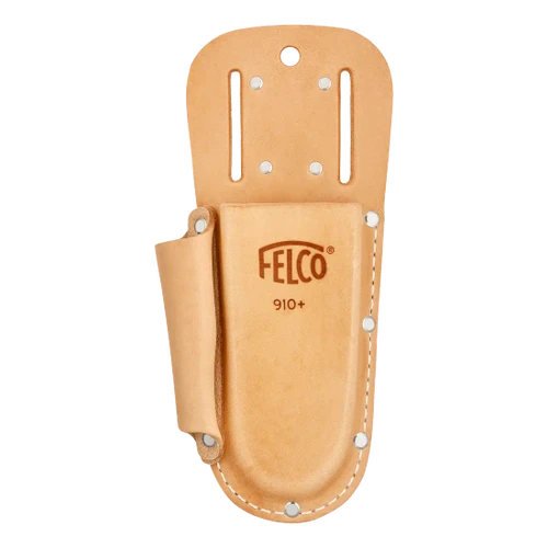 נרתיק עור מקצועי FELCO 910+ הוא פתרון כפול לנשיאה ושמירה על כלי הגיזום שלך