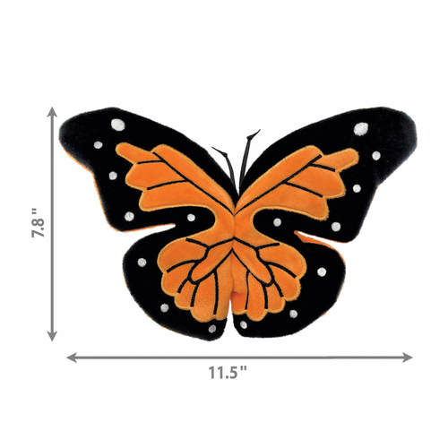 קונג צעצוע קראקל פרפר כתום לחתול | KONG Crackles Flutterz Orange Butterfly