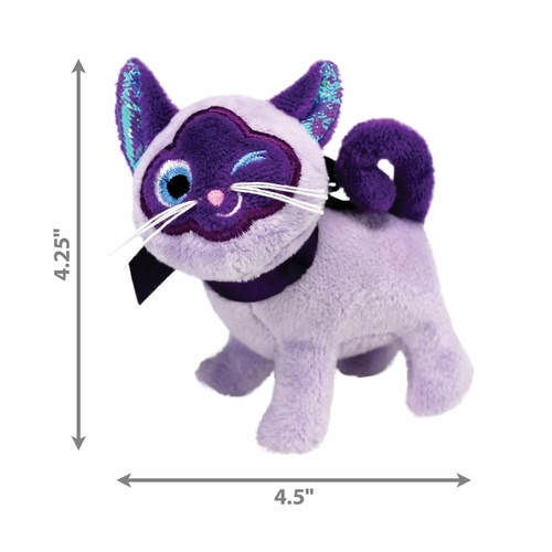 קונג קראקלס חתולה סגולה צעצוע לחתול | KONG Crackles Catnip Purple Cat