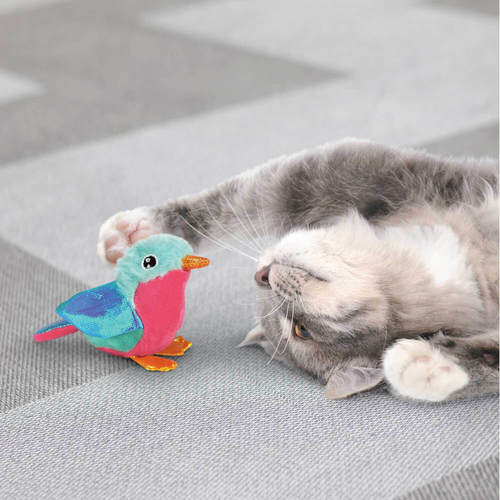 קונג קראקלס צעצוע לחתול דמות ציפור | KONG Crackles Catnip Bird