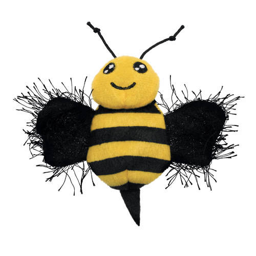 קונג בטר באז צעצוע לחתול דמות דבורה | KONG Better Buzz Bee – Catnip Toy