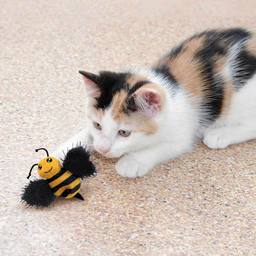 קונג בטר באז צעצוע לחתול דמות דבורה | KONG Better Buzz Bee – Catnip Toy