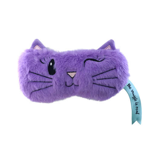 קונג קומפורט צעצוע כרית לחתול – ראש חתול סגול | KONG Comfort – Cat Head Pillow Purple – Catnip