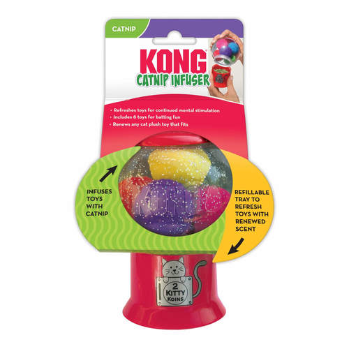 קונג אינפיוזר קטניפ מפיץ ריח לחתול | Kong Catnip Infuser