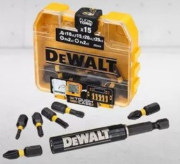 סט ביטים מגנטי כולל מוביל DeWalt 