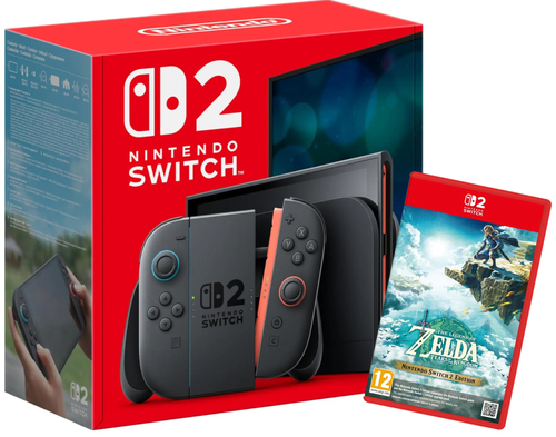 Nintendo Switch 2 + The Legend of Zelda: Tears of the Kingdom – מהדורת הדור הבא