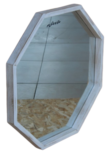 מראה משושה 60*60 ס