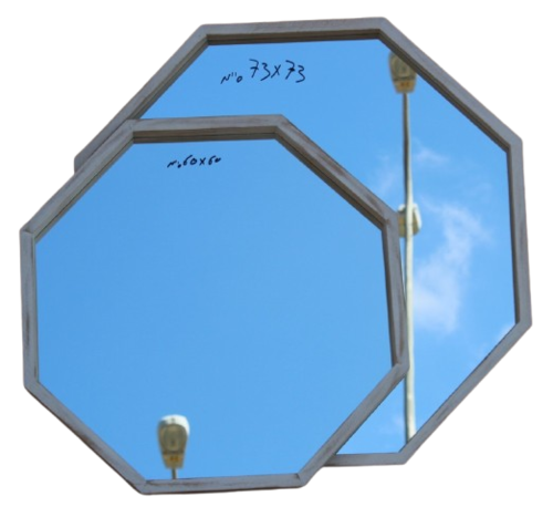 מראה משושה 60*60 ס