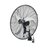 מאוורר קיר תעשייתי שחור ''24 EVEREST WALL DC 115W NISKO