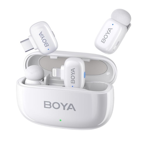 מיקרופון דש אלחוטי מיני Boya Mini