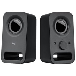 רמקולים למחשב Logitech 2.0 Multimedia Speakers Z150 Retail בצבע שחור