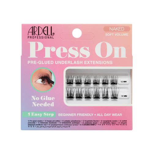  PRESS ON| ריסים מוכנים לשימוש עם פס דבק מובנה מידה SOFT VOLUME |ארדל ARDELL‏ ‏