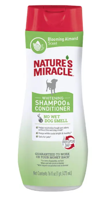 WHITENING SHAPOO & CONDITIONER - שמפו+קונדישינר לפרווה לבנה 473 מ"ל