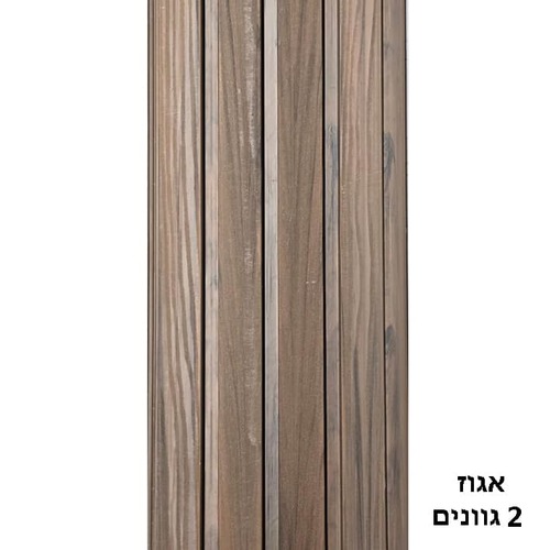 סרגלי חוץ דקורטיביים WPC רוחב 22 ס