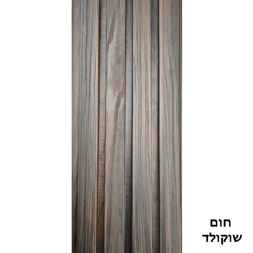 סרגלי חוץ דקורטיביים WPC רוחב 22 ס