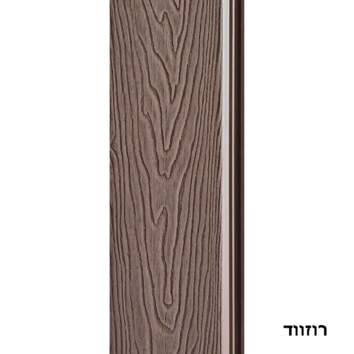 סרגלי חוץ דקורטיביים WPC רוחב 22 ס