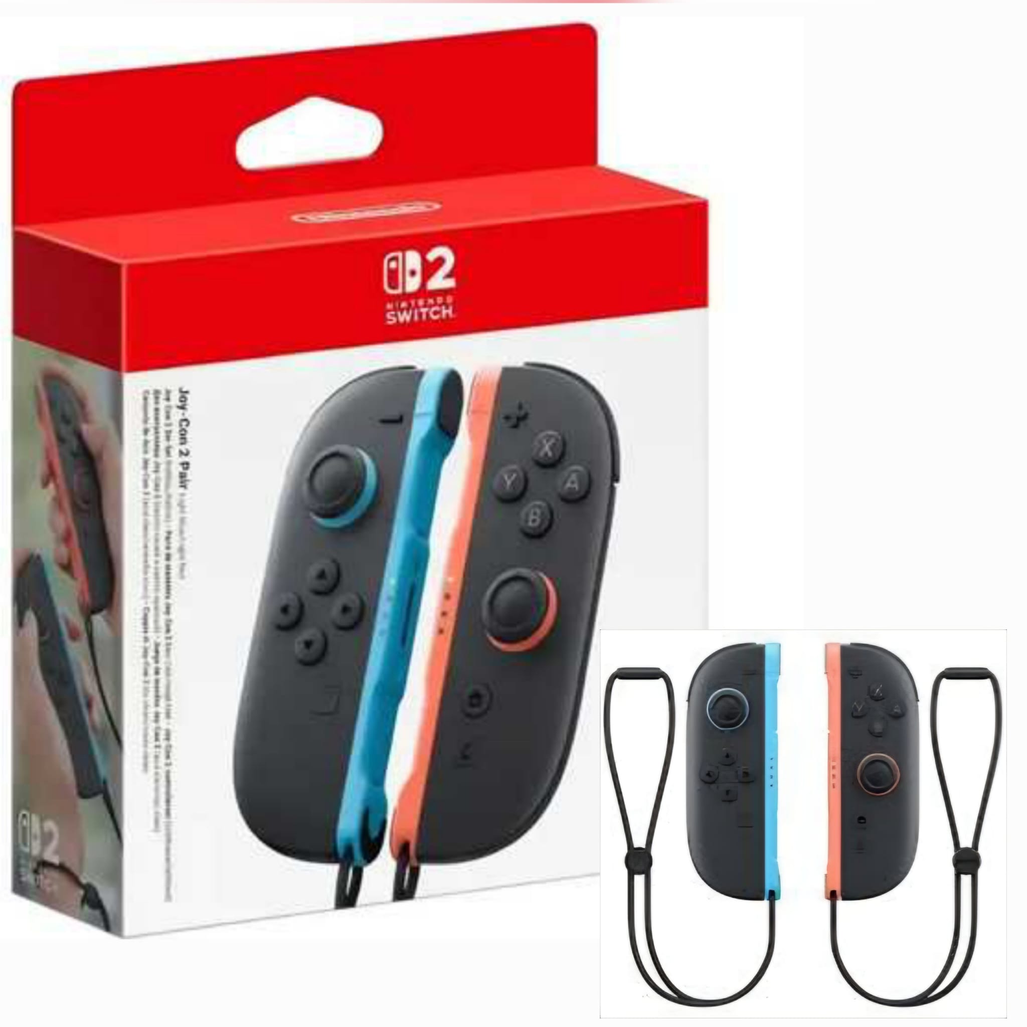 NINTENDO SWITCH 2 JOY-CON PAIR BLUE\RED