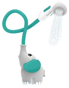 צעצוע אמבט ברז פיל - אפור/ירוק יער