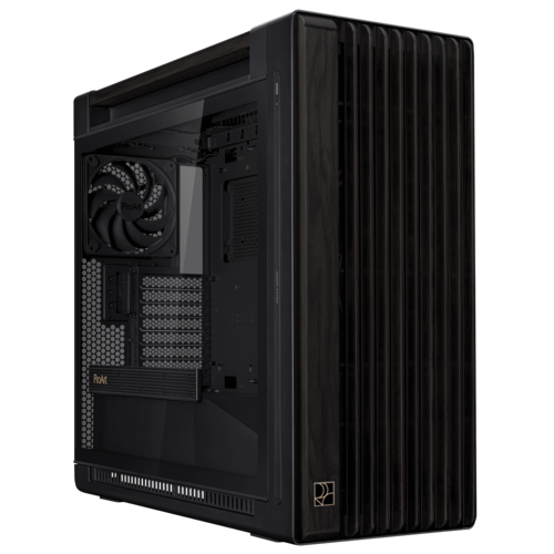 מארז מחשב ASUS ProArt PA602 Wood Edition - Tempered Glass Panel